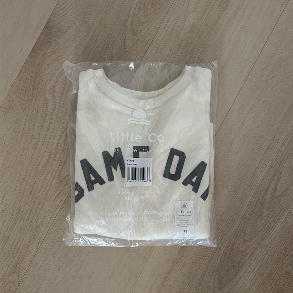 Little Co game day Sweatshirt